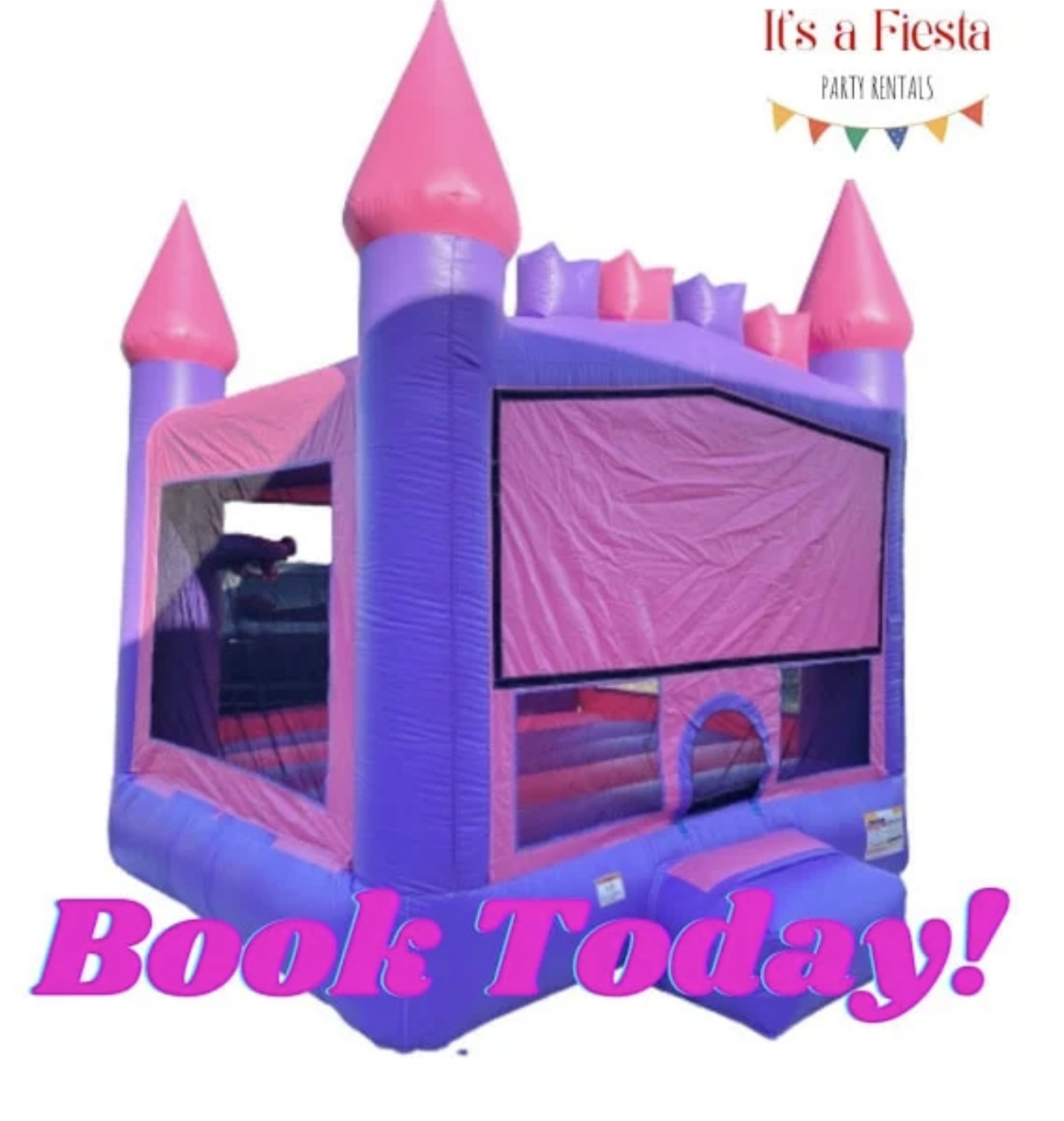 Pink Bounce House 